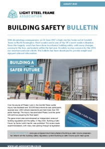 BUILDING SAFETY ACT - 28TH APRIL 2022